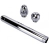 Embout de douche Alu avec 3 pommes - Insertion 15 x 2.7cm