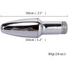 Embout de Douche Enema Alu 9 x 3cm