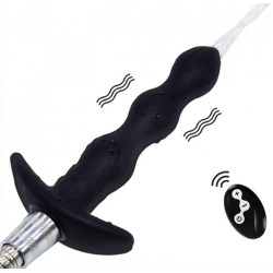 Plug vibrant de lavement Auto-Spray 14.5 x 3cm