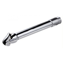 Embout de lavement anal Chromium 14 x 3cm
