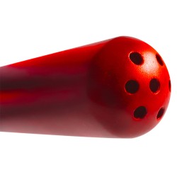 Embout de lavement en Acier Inoxydable METALCOLORS 15 x 2cm Rouge