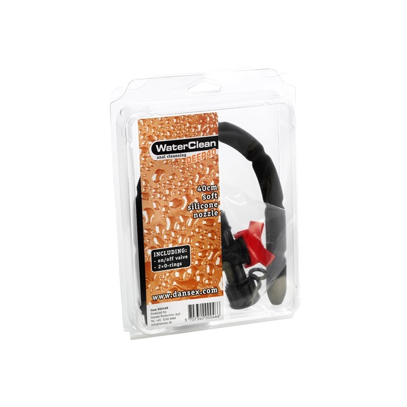 Tuyau de Douche Anale Silicone 40 x 2cm