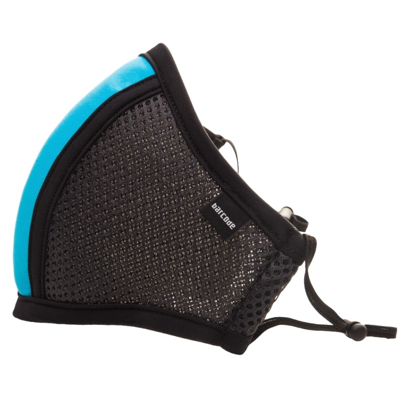 Masque Filtrant D12 LIEUTENANT SKYLE Gris et Bleu
