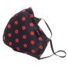 Masque Filtrant C95 MAJOR GENERAL MICHELINHO Noir et Rouge