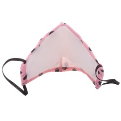 Masque Filtrant C95 MAJOR GENERAL MICHELINHO Rose et Noir