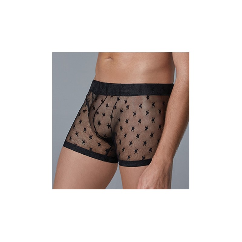 Boxer long fin Star Allure Noir